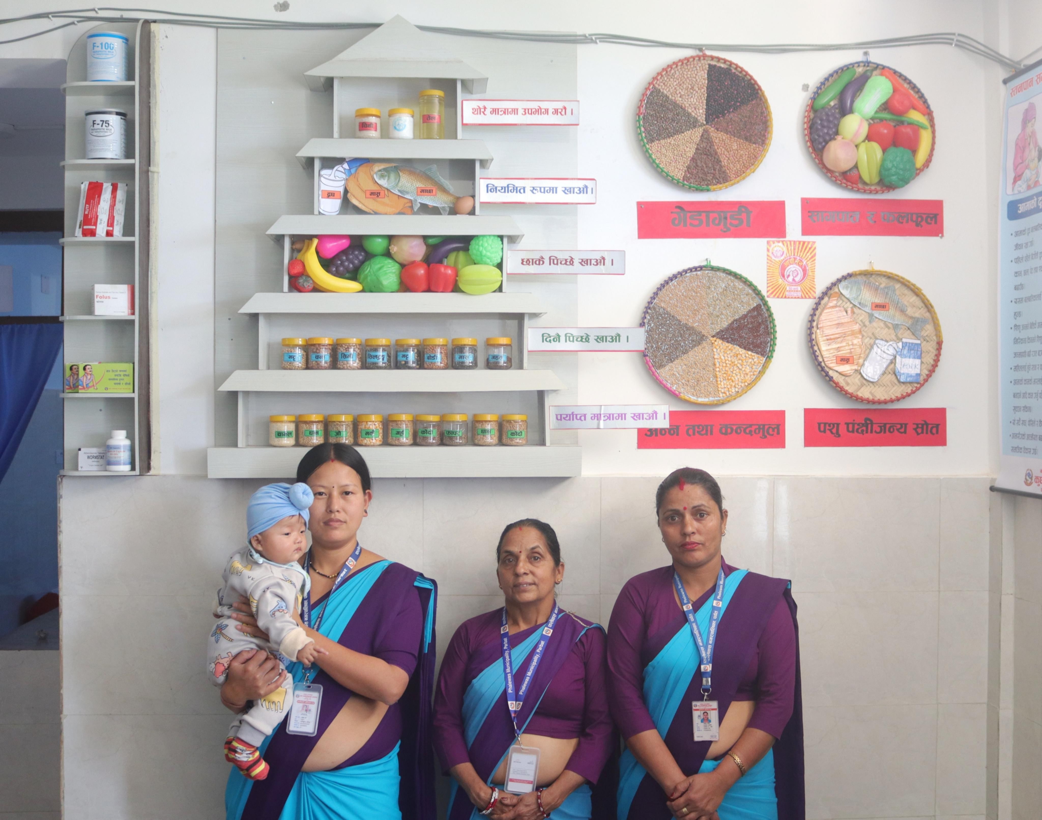 Nutrition Corner @ Kurgha H.P., Parbat